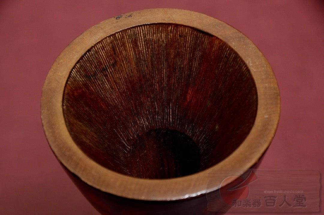 小鼓胴 牡丹蒔絵