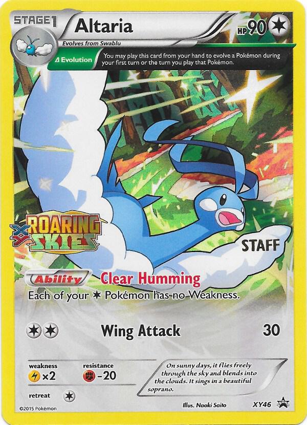 Altaria - XY46 (Prerelease) [Staff] - XY Promos - Pokemon