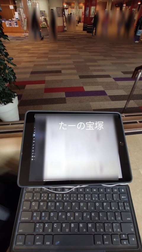 宙組初日の大劇場（チケットなし） | たーの宝塚