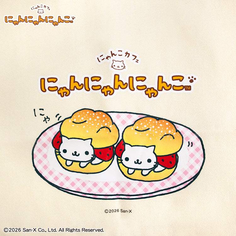 二次予約】にゃんにゃんにゃんこ コラボ トートバッグ – サンキューマート