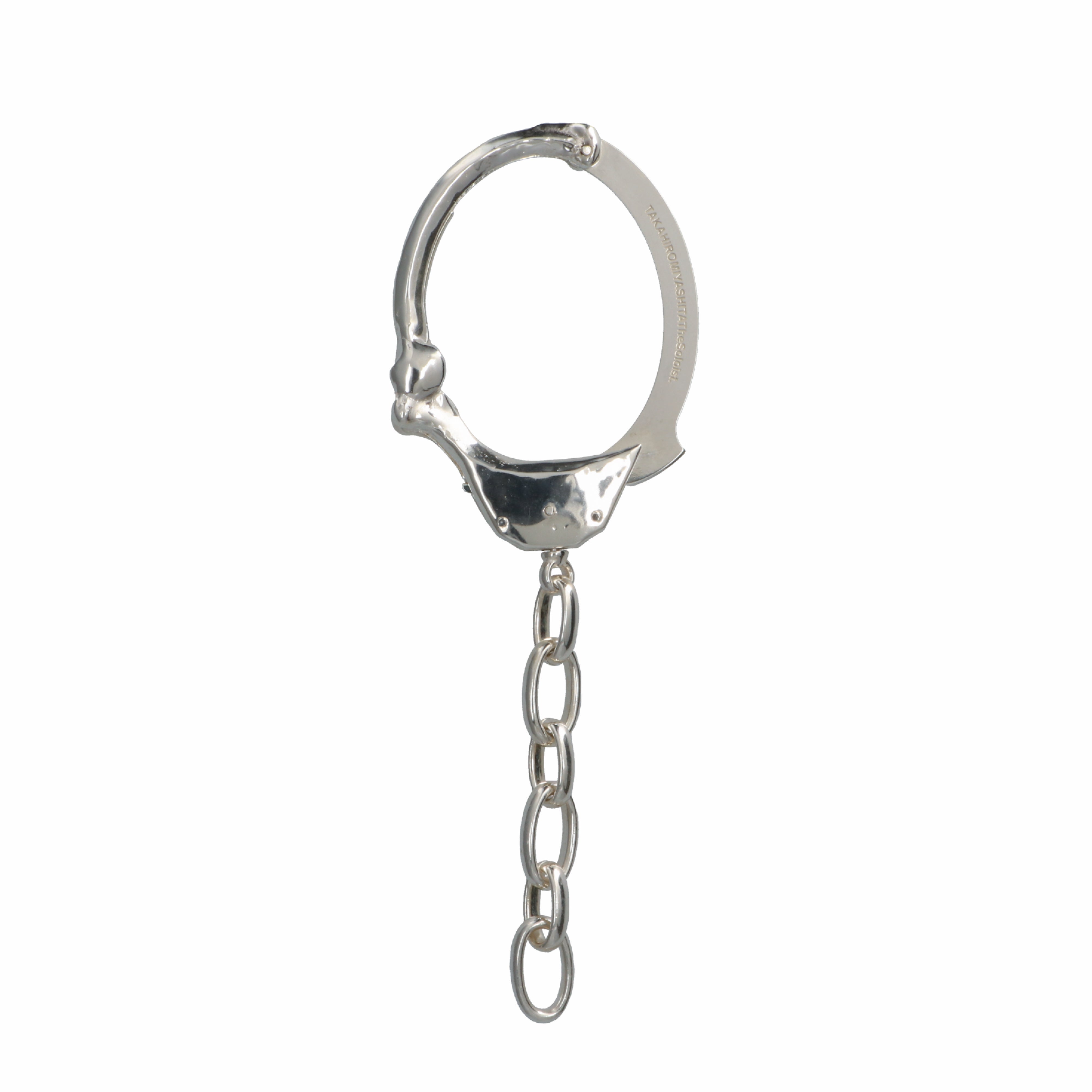 Bone Shape Hand Cuff Bracelet -M- - sspj.0009-silver