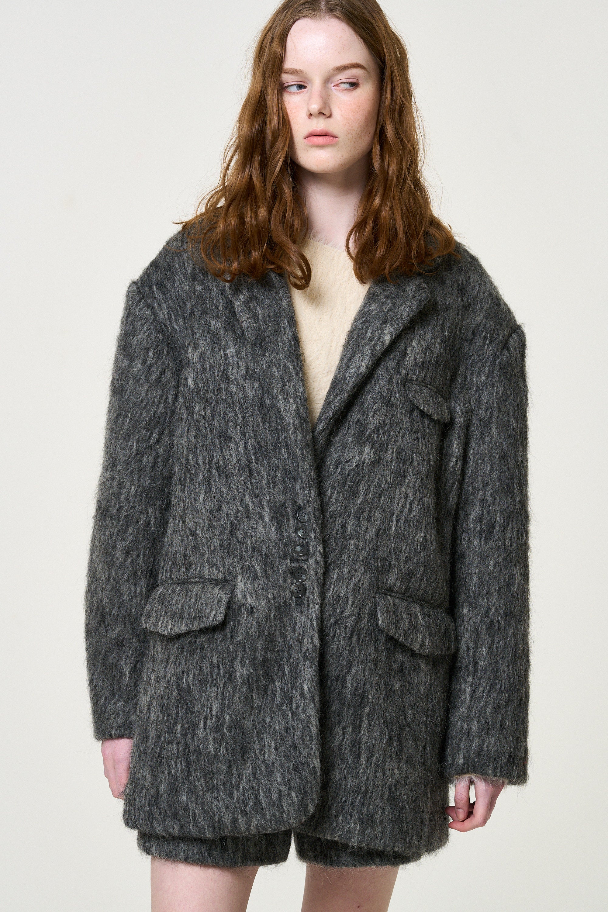 Chamonix shaggy jacket – THE TOÉ