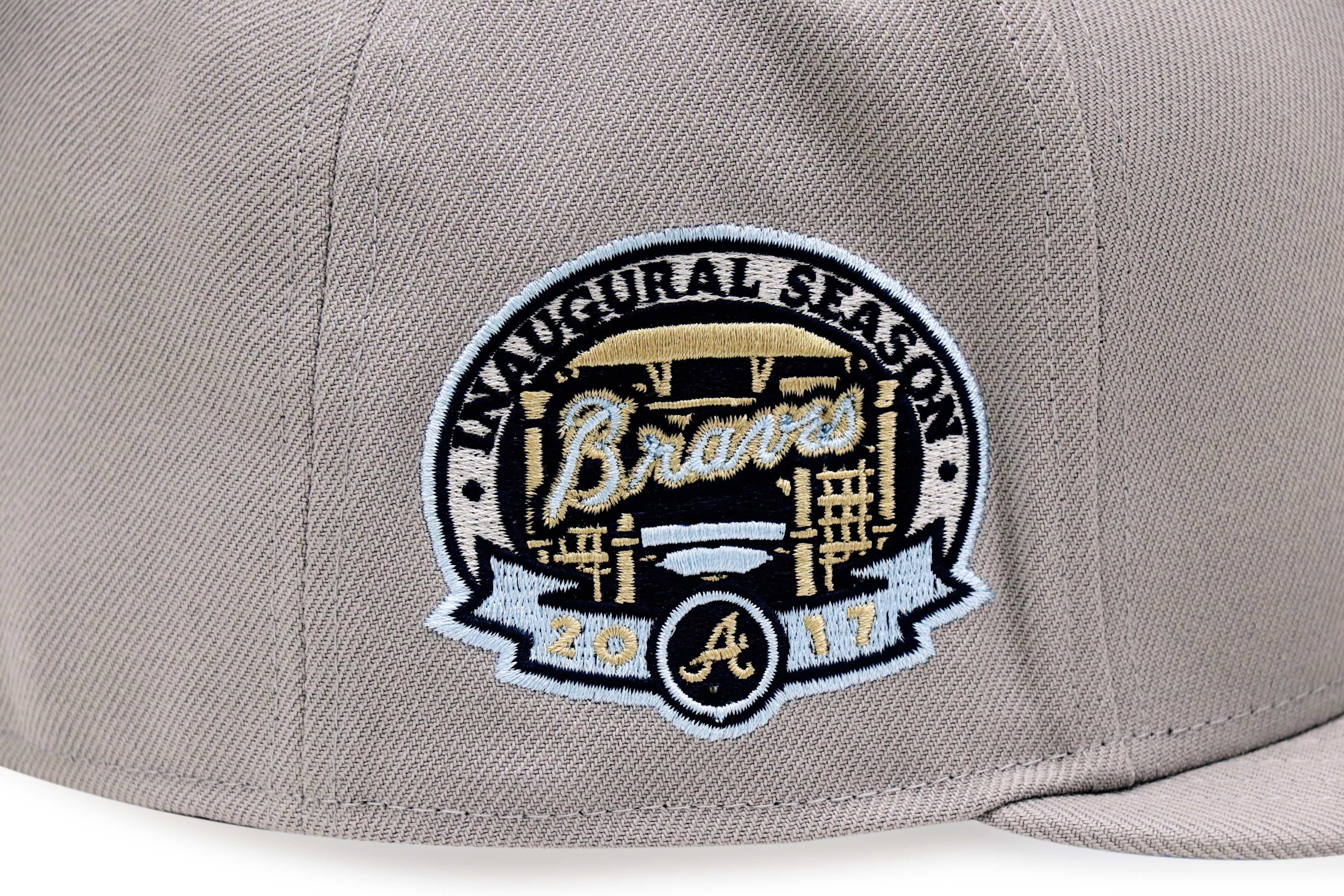 THE CAP 59FIFTY SPACESHIP アトランタ・ブレーブス グレー