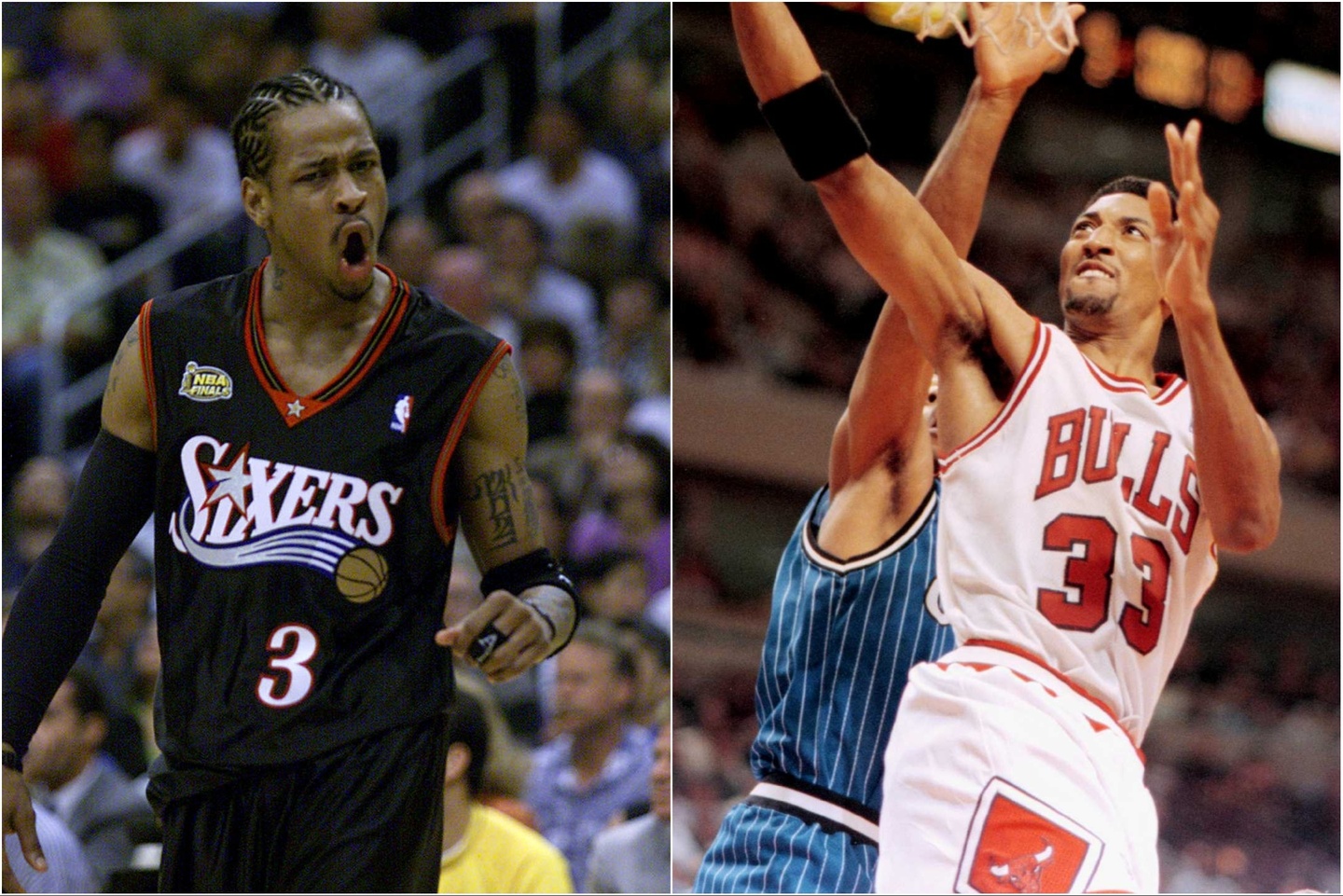 ピッペンとアイバーソン、選手としてはどちらが上？2番手としての優勝