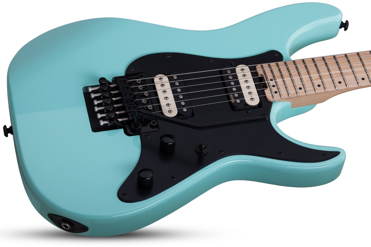 Schecter Sun Valley Super Shredder FR in Sea Foam Green SFG SKU