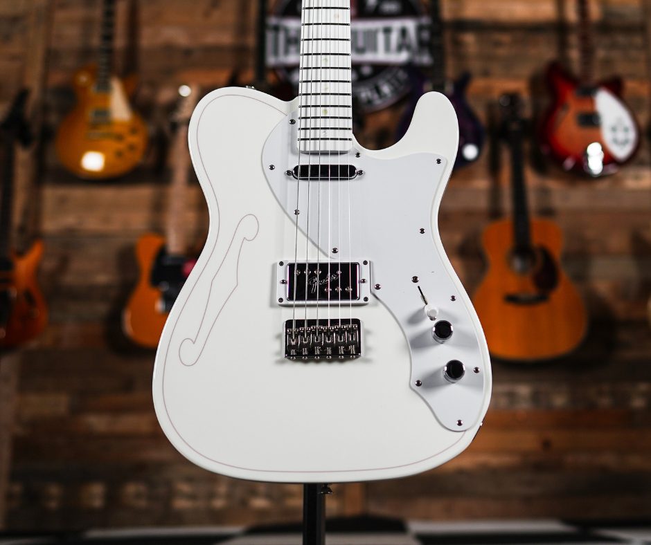 Fender MIJ Silent Siren Telecaster in White - The Guitar Marketplace