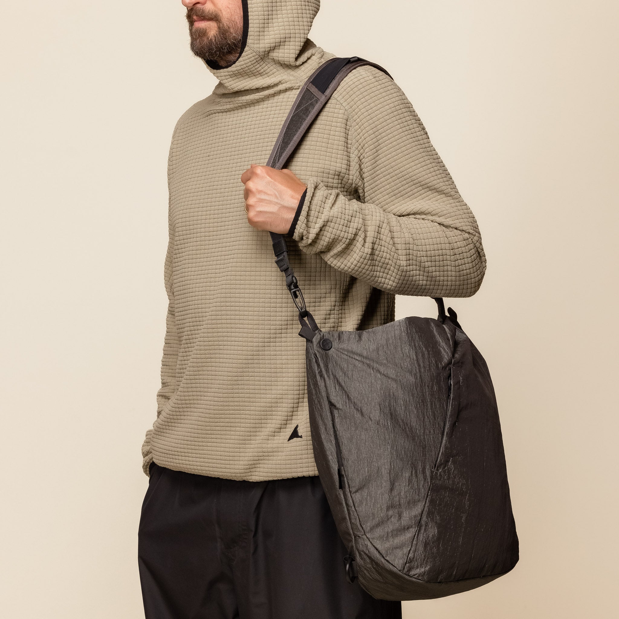 SEALSON - TE-S | ECOYA® 3-Way Messenger Bag - Gravel | T.T.O.O