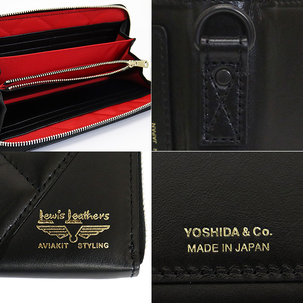正規取扱店 Lewis Leathers (ルイスレザーズ) x PORTER LONG WALLET