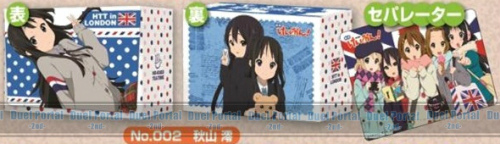 映画けいおん！ きゃらカードホルダーコレクション 5個セットコンプ