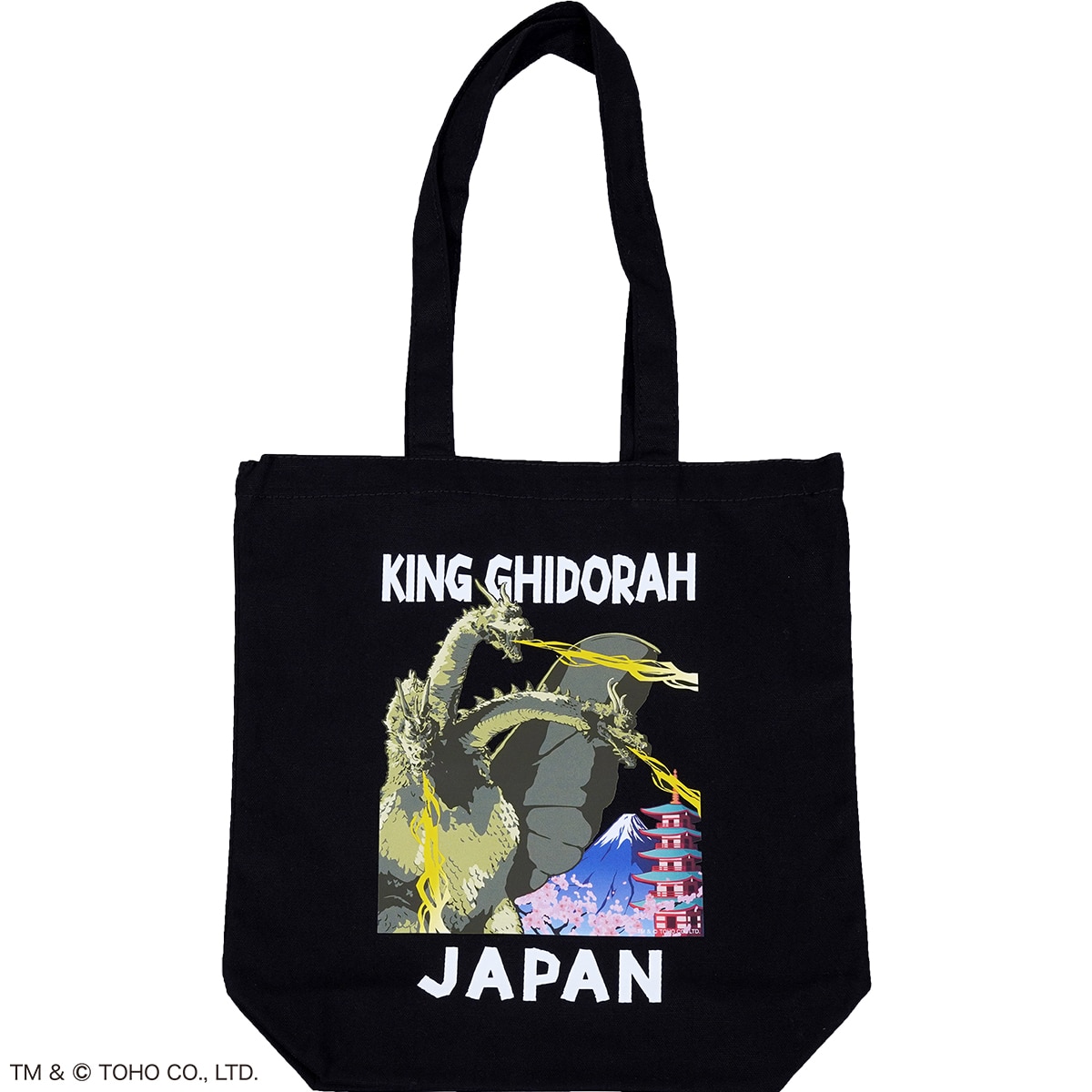公式オンラインストアトートバッグ ブラック ゴジラ(ゴジラ): バッグ