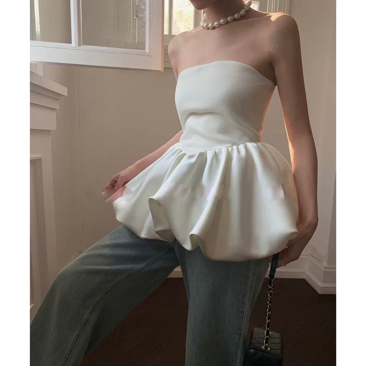 チューブトップペプラムトップス – TORUGATO