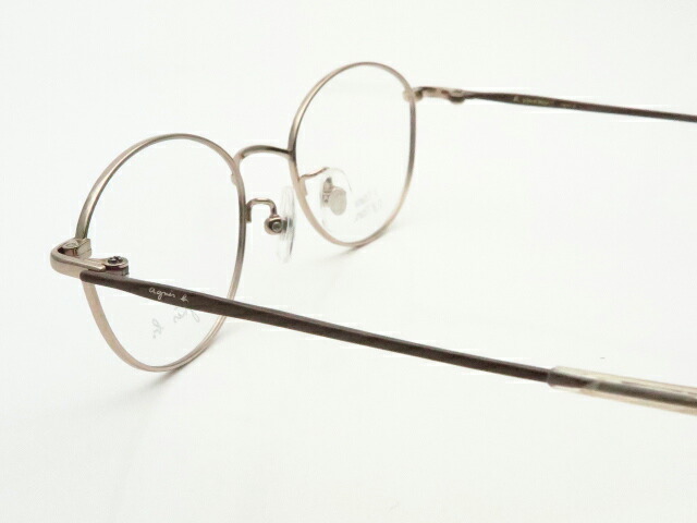 楽天市場】レンズつき アニエスベー メガネ AB-50-0071 2 ブラウン