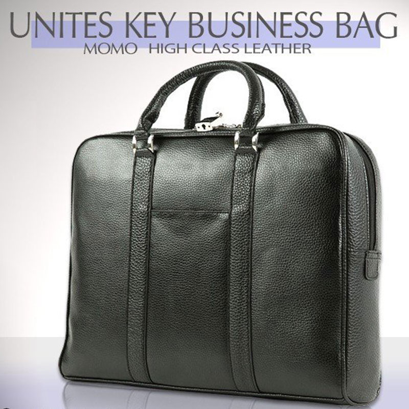 楽天市場】momo 牛床革 ビジネスバッグ メンズ 南京錠付き ブリーフ