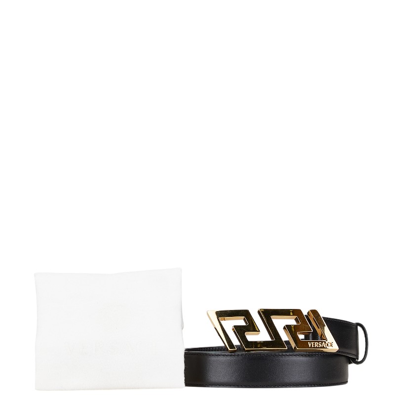 楽天市場】ヴェルサーチェ グレカ ベルト サイズ：85/34 ブラック