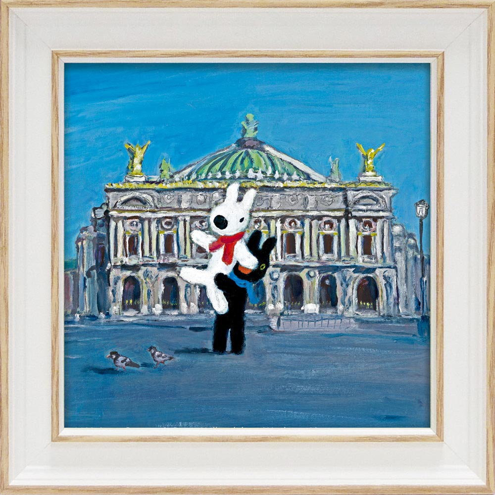 楽天市場】【スーパーSALE10％OFF】絵画 リサとガスパール アート