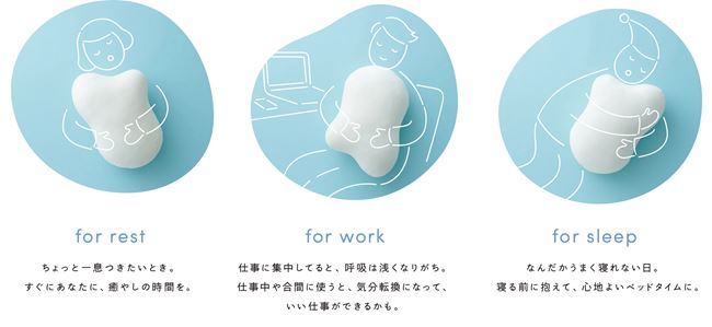 楽天市場】【在庫あり】◎即納します☆呼吸するクッション フフリー