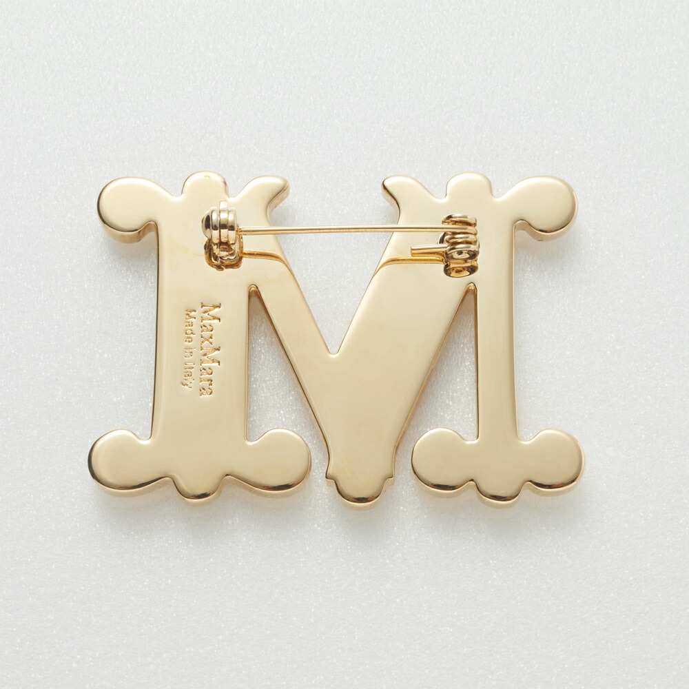 楽天市場】【本物 新品】 Max Mara クリスタル ブローチ マックス