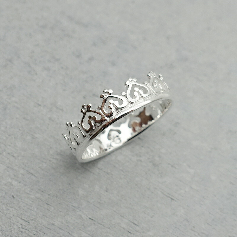 楽天市場】【半額!!楽天スーパーSALE】王冠 リング 指輪 レディース