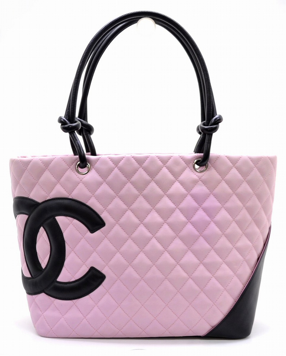 楽天市場】【バッグ】CHANEL シャネル カンボンライン ラージトート
