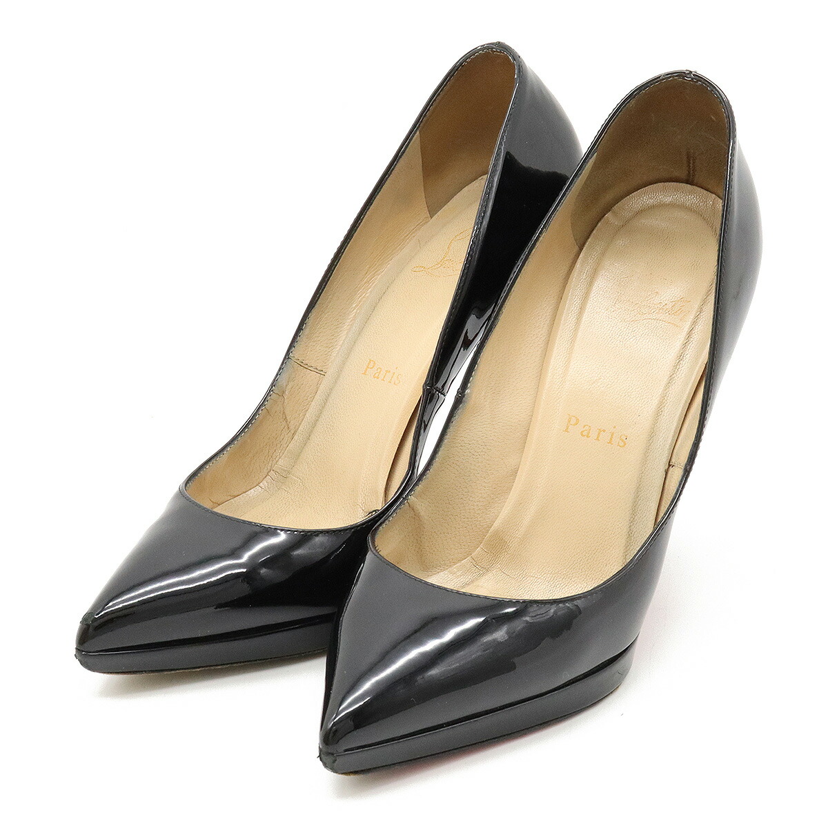 楽天市場】ハイヒール 黒（ブランドクリスチャンルブタン）（パンプス