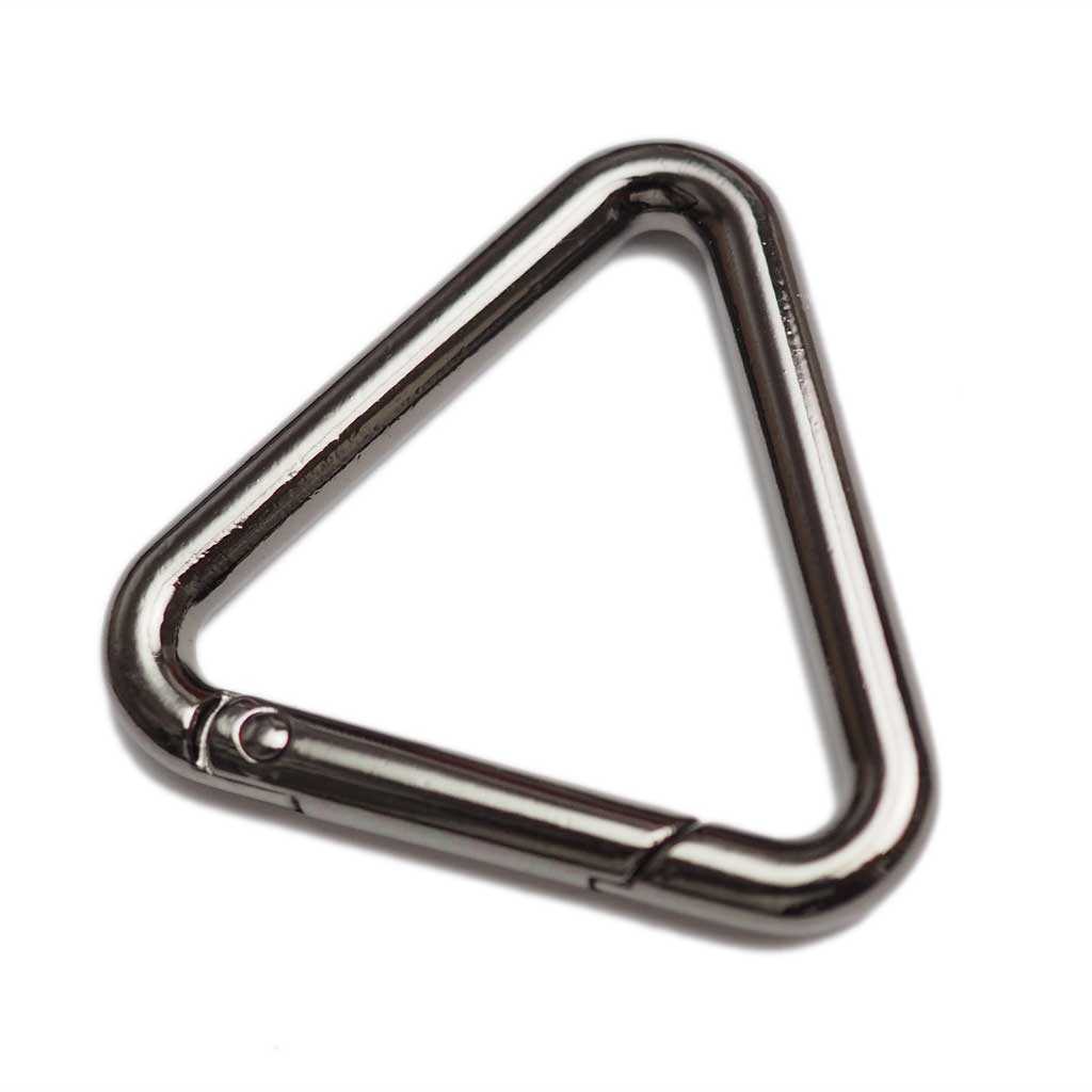 楽天市場】三角カラビナ トライアングル/フック/三角カン 【中サイズ