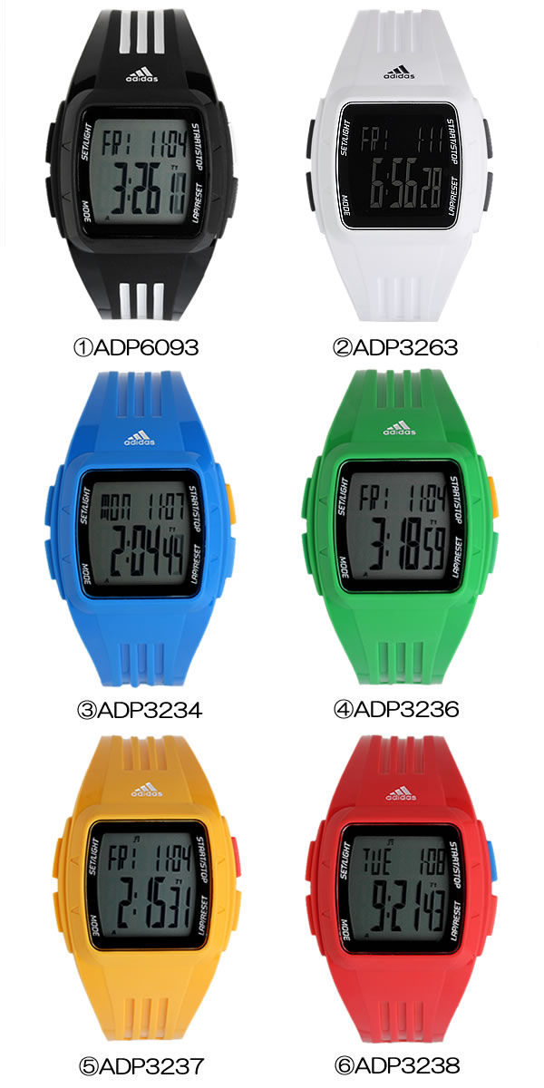 楽天市場】ADIDAS アディダス DURAMO MID パフォーマンス 腕時計