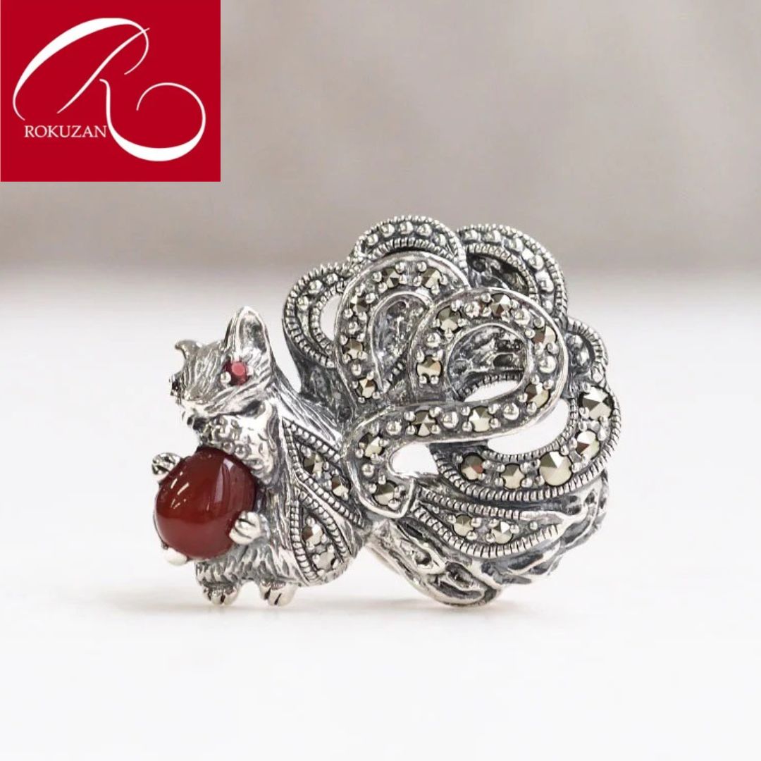 楽天市場】【碌山】シルバー ガーネット ＆ カーネリアン もぐもぐ子