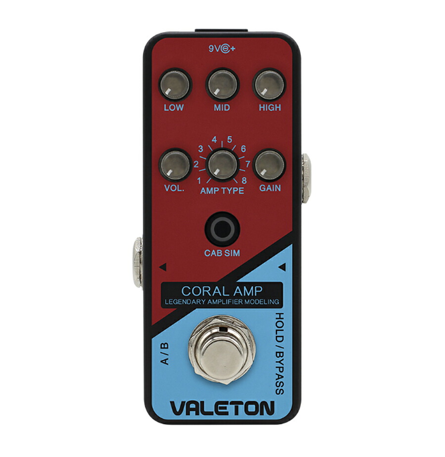 楽天市場】VALETON CORAL AMP 新品 アンプシミュレーター[ヴェイルトン
