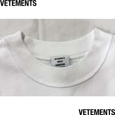楽天市場】ヴェトモン VETEMENTS ロンT ロングTシャツ メンズ ユニ