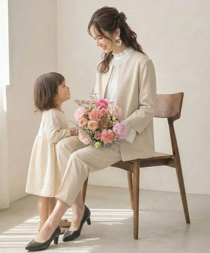 楽天市場】フレアシルエットセットアップ スーツ セットアップ