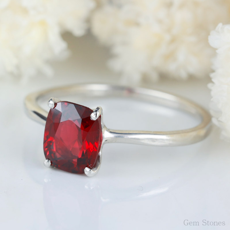 楽天市場】【完売致しました。】 レッドスピネル 1.348ct プラチナ