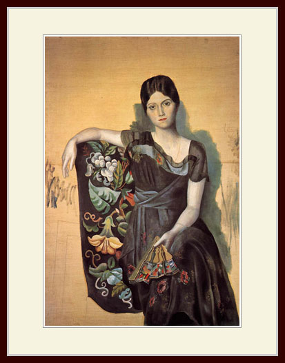 楽天市場】ピカソ・「肘掛け椅子に座るオルガの肖像」 : グーピル