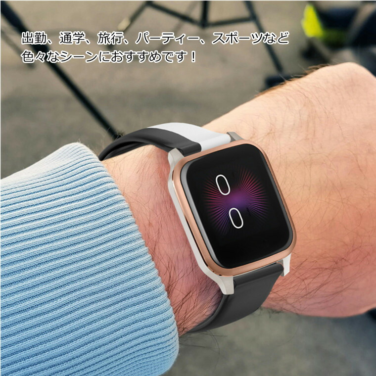 楽天市場】一部在庫発送 Garmin Venu SQ ベルト Garmin Venu SQ 交換