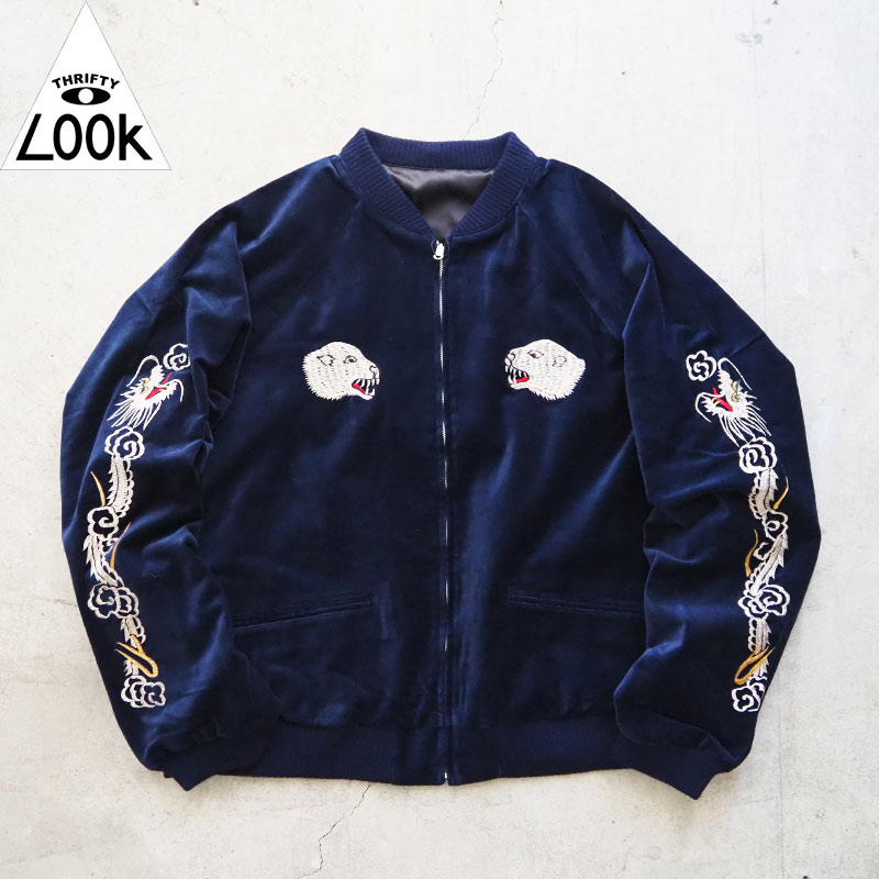 楽天市場】THRIFTY LOOK スリフティールック ジャケット スカジャン