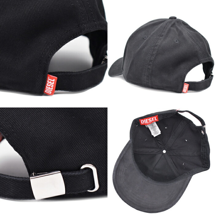 楽天市場】DIESEL ディーゼル ウォッシュ加工 ベースボールキャップ