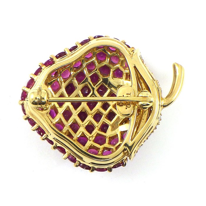 楽天市場】ティファニー Tiffany & Co. ブローチ ストロベリー イチゴ