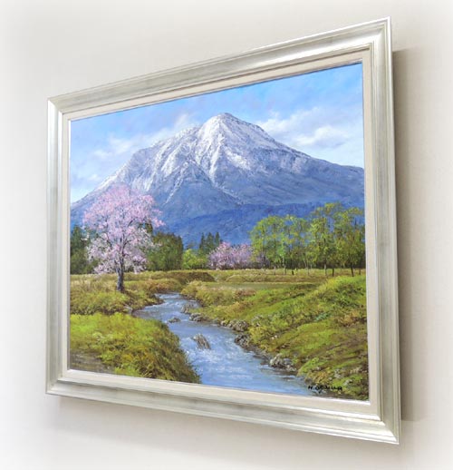 絵画油絵40号micchan作