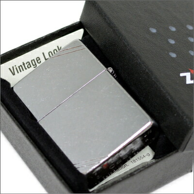 楽天市場】【完売】ZIPPO ジッポー 267 Vintage Street Chrome