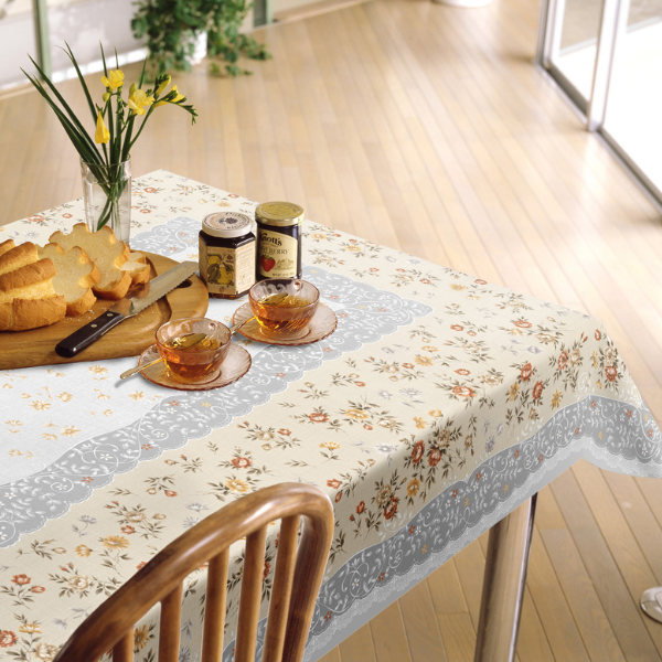 楽天市場】テーブルクロス 135×185cm MGプリントレース オルシア 樹脂