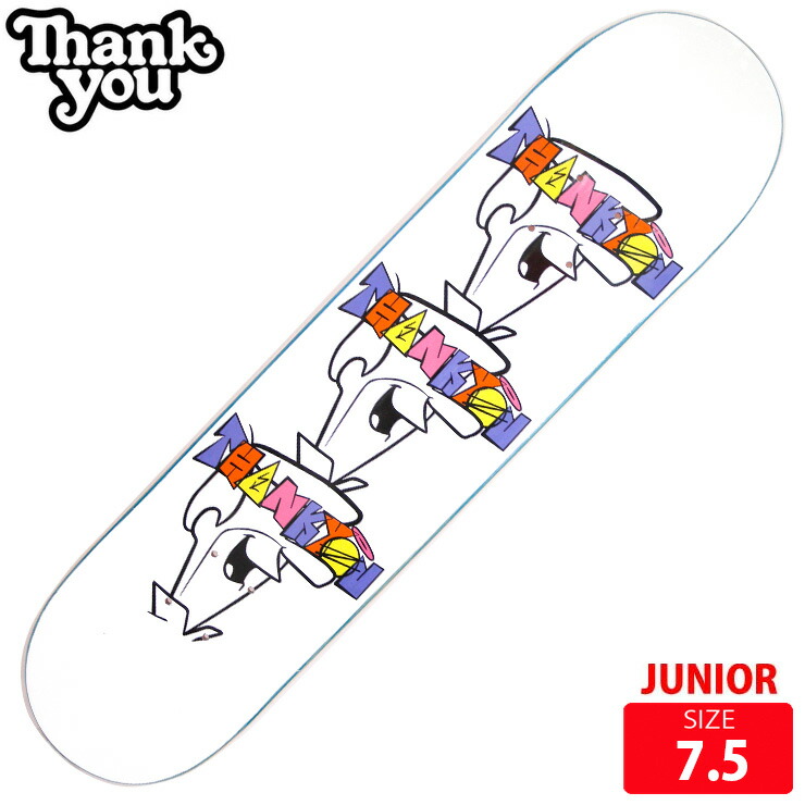 楽天市場】スケボー デッキ サンキューTHANK YOU OUTTA ORBIT DECK 7.5