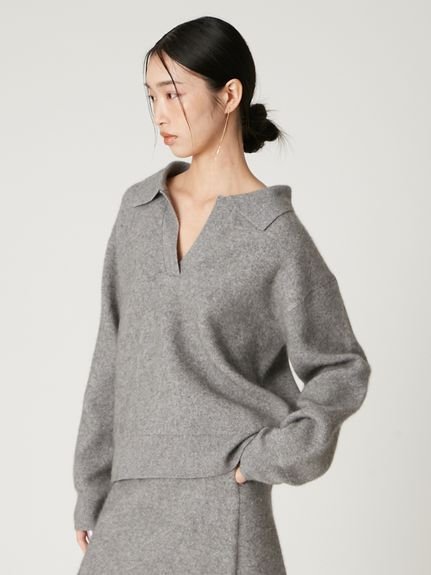 FRAY I.D｜ラクーンダブルフェイスポロカラープルオーバー | Rakuten