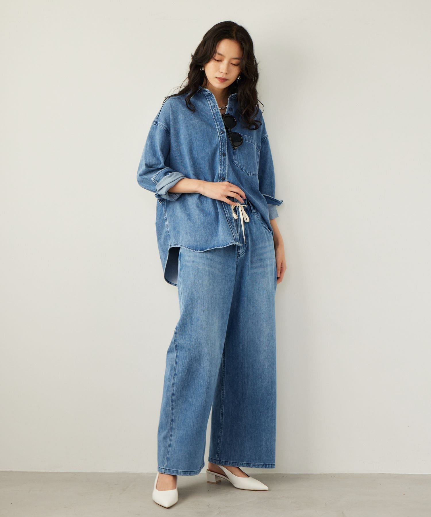 BARNYARDSTORM｜カットデニムシャツジャケット | Rakuten Fashion(楽天