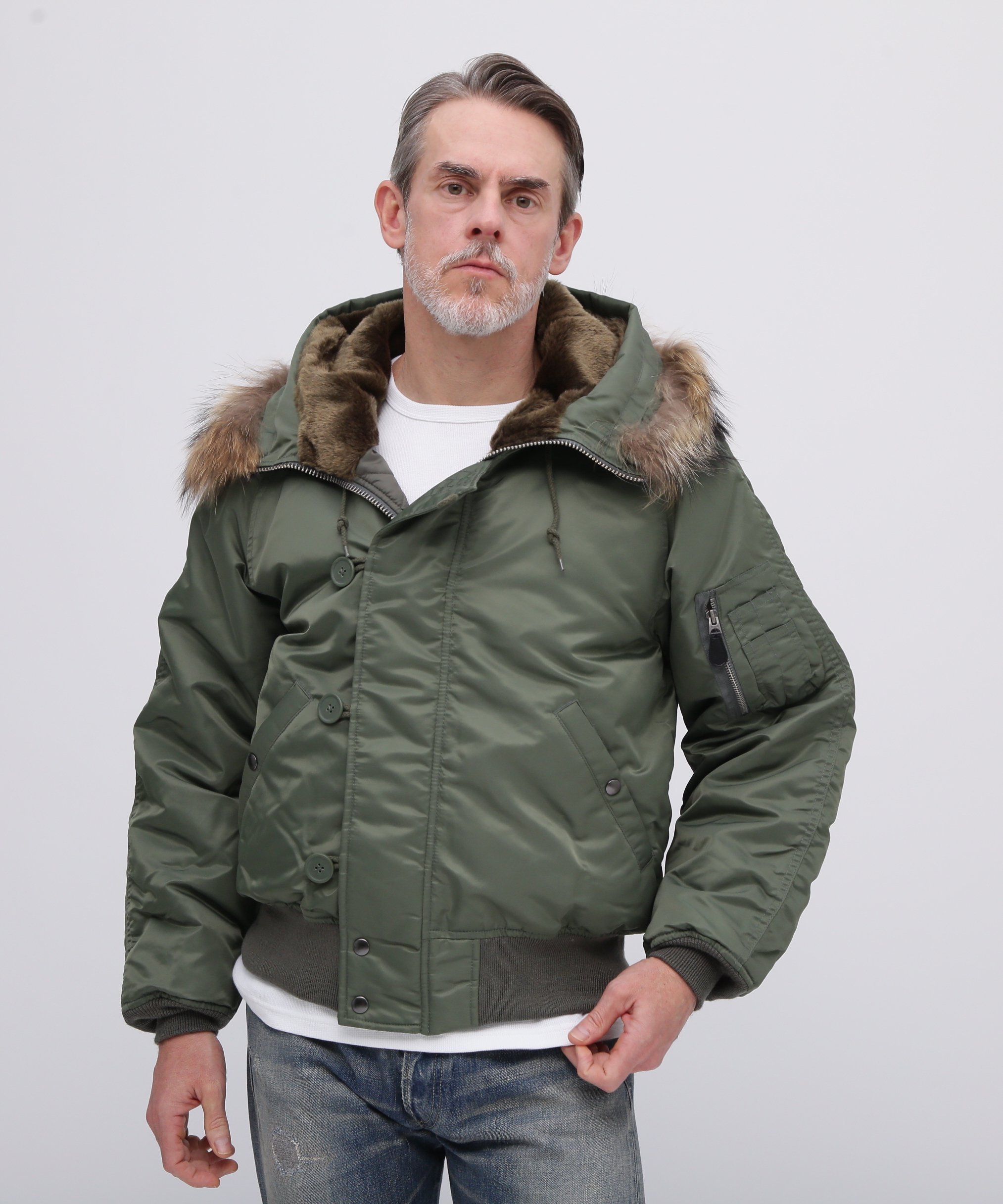 AVIREX｜N-2B COMMERCIAL REAL FUR | Rakuten Fashion(楽天