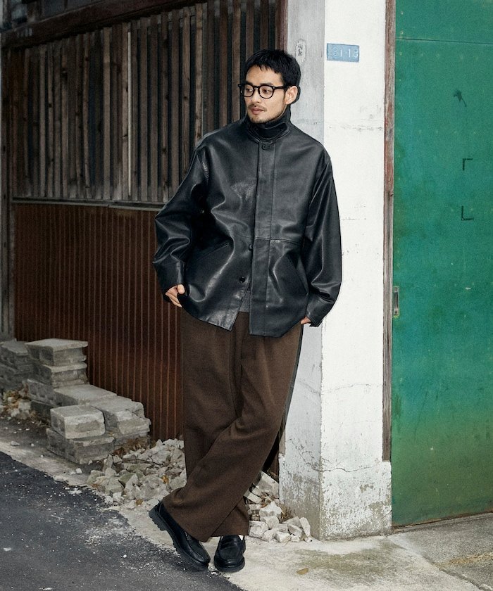 FREAK'S STORE｜Calf Leather ミニマル カーコート 25AW | Rakuten