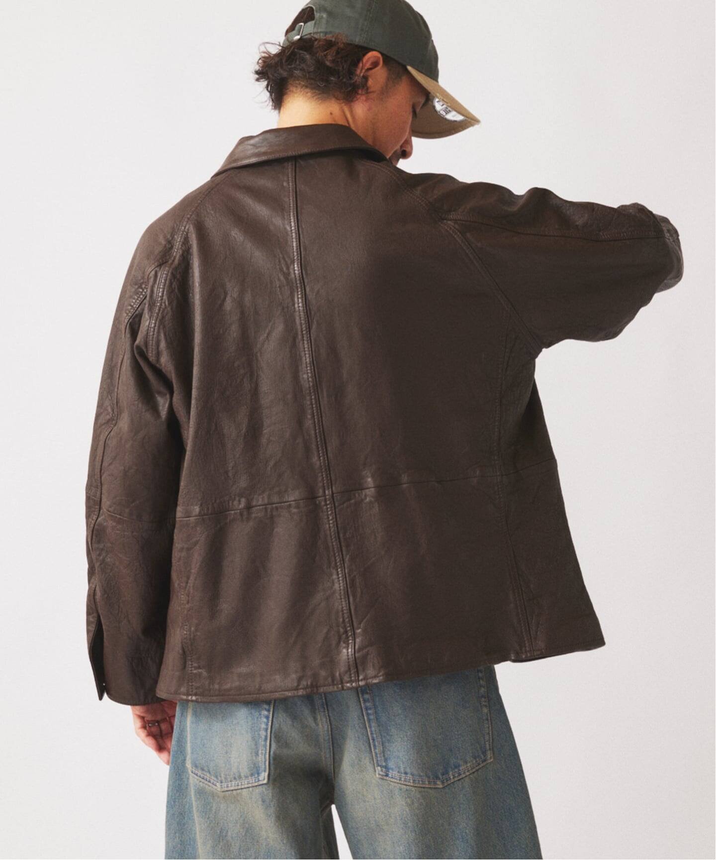 JOURNAL STANDARD relume｜ゴートレザー カバーオール | Rakuten