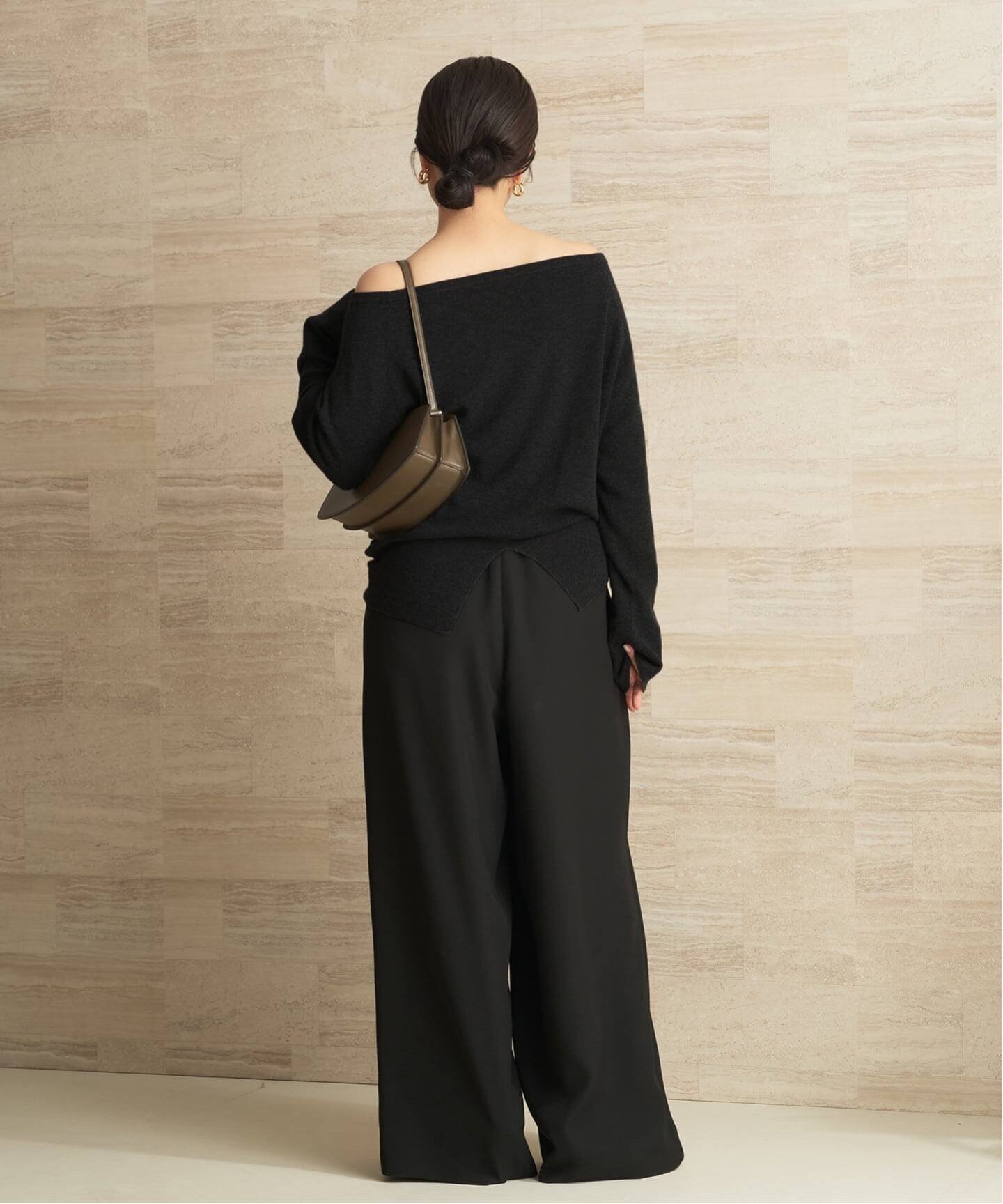plage｜《追加》Off shoulder slit ニット 2 | Rakuten Fashion(楽天