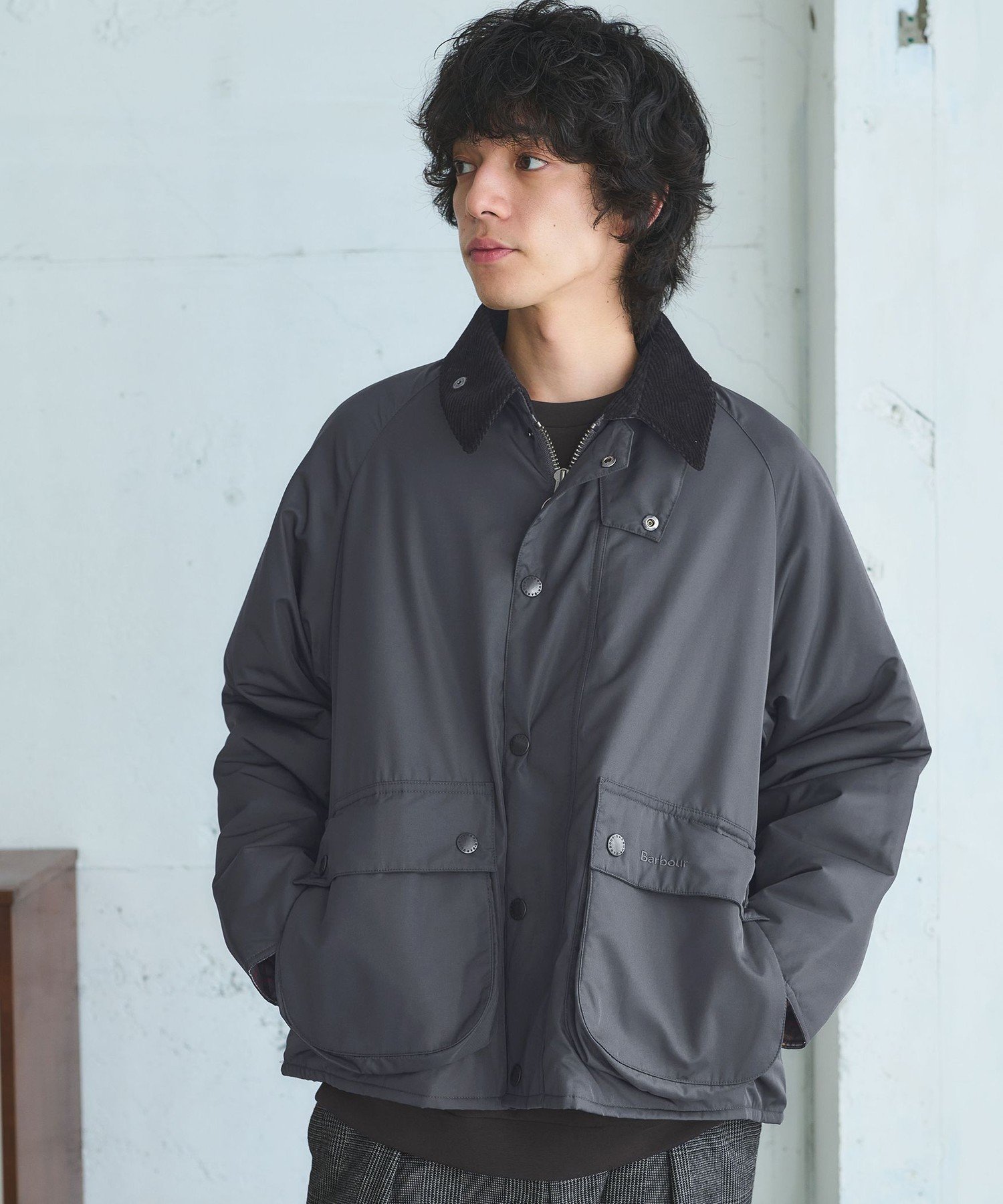 Barbour GLR別注 トランスポート ビデイル ノンワックス UNITED ARROWS green label relaxing｜【別注】<Barbour>GLR トランス