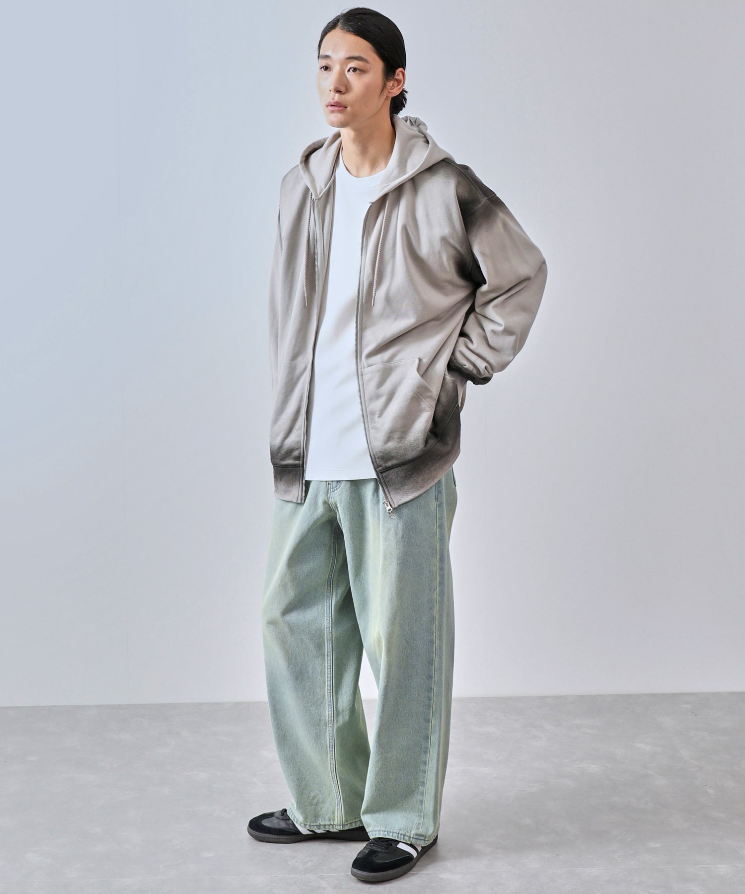 JUN STANDARD PICKS｜エッジスプレースウェットダブルジップパーカー