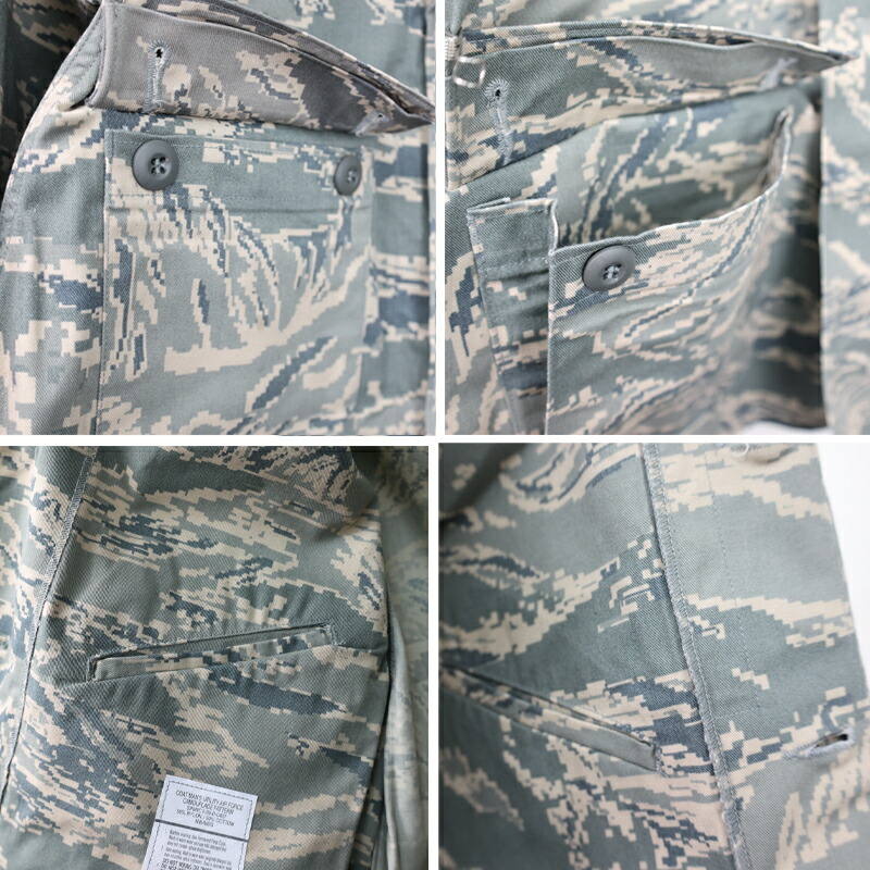 楽天市場】US.空軍ABU迷彩ジャケット《実物・新品(未使用品)》 米軍