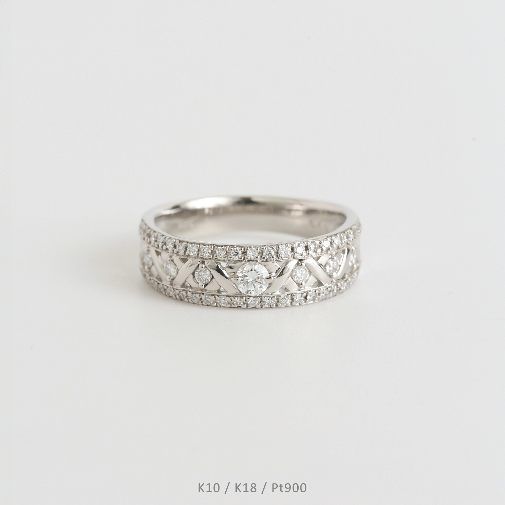 楽天市場】【Dain Ring】 K10/K18/Pt900 ダイヤモンド リング 指輪 k18